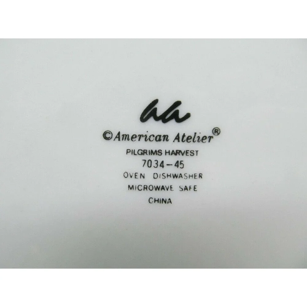 Pilgrams Harvest American Atelier Soup Bowls bundle of 4
